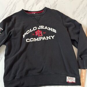 VINTAGE!!! men’s polo jeans co sweater size XL